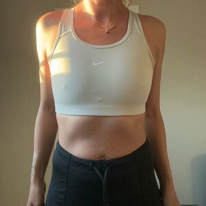 NIKE Light Stone Color Sports Bra Dri-Fit
